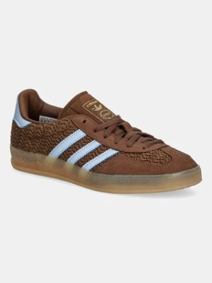 adidas Originals buty Gazelle Indoor W damskie kolor brązowy JS1417