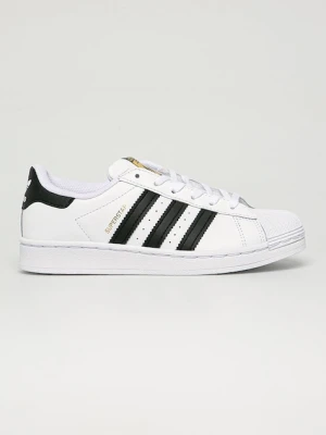 adidas Originals - Buty skórzane dziecięce Superstar FU7714