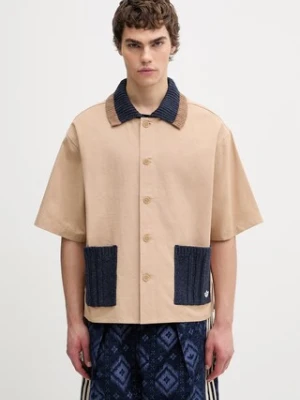 adidas Originals CLOT x adidas by Edison Chen koszula z dodatkiem merino męska