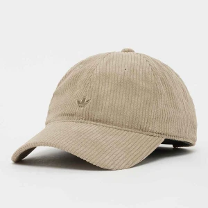 adidas Originals Corduroy Baseball Cap uniseks Czapki beż rozmiar Akcesoria