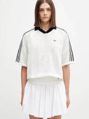 adidas Originals Crochet polo swetrowe damskie