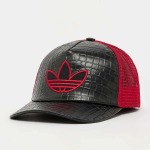 adidas Originals Croco Trucker Cap uniseks Czapki czarny rozmiar Akcesoria