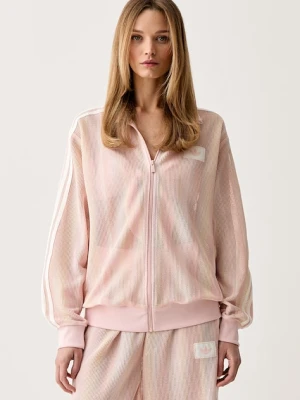 adidas Originals crop top damski bawełniany z elastanem
