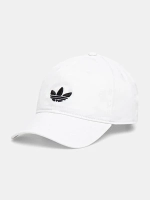 adidas Originals czapka z daszkiem BASEBALL AC kolor biały gładka JC6025