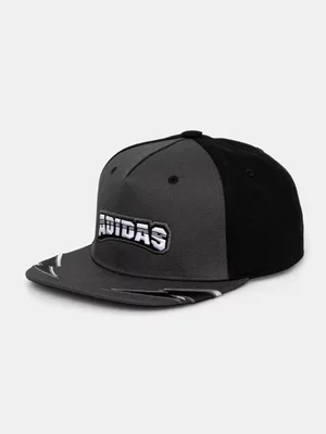 adidas Originals czapka z daszkiem FLATBRIM CAP kolor czarny z aplikacją JW3988