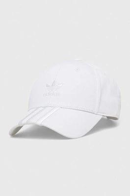 adidas Originals czapka z daszkiem kolor biały z aplikacją IL4851