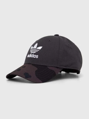 adidas Originals czapka z daszkiem kolor czarny wzorzysta IU0039