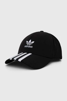 adidas Originals czapka z daszkiem kolor czarny z aplikacją IT7617