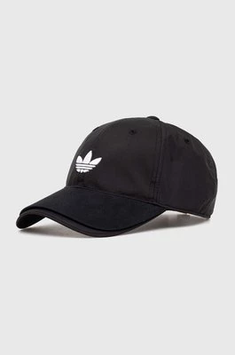 adidas Originals czapka z daszkiem kolor czarny z aplikacją IW8626