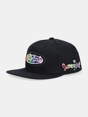 adidas Originals czapka z daszkiem Pride x Jeremy Scott kolor czarny z aplikacją JW8026