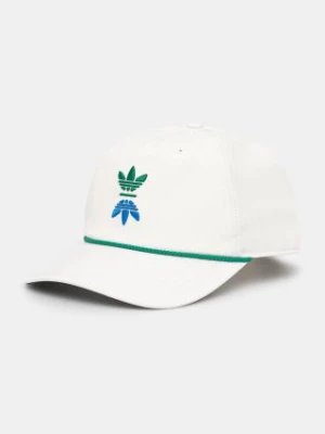 adidas Originals czapka z daszkiem Skate Collab Hat kolor biały gładka JE6720