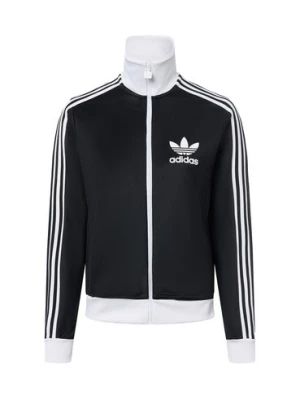 adidas Originals Damska kurtka dresowa - Classic TT Kobiety czarny|biały jednolity,