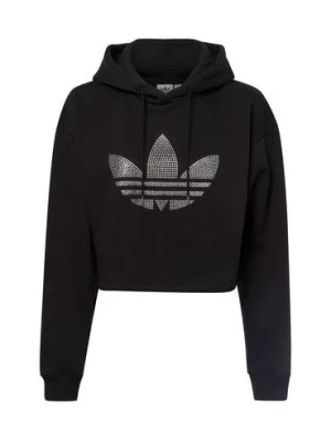 adidas Originals Damski sweter z kapturem Kobiety czarny jednolity,