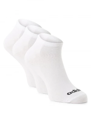 adidas Originals Damskie skarpety do obuwia sportowego pakowane po 3 szt. Kobiety Bawełna biały jednolity,