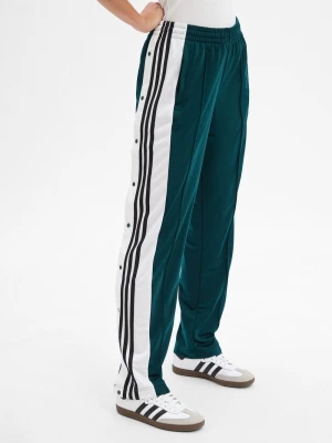 adidas Originals Damskie spodnie do biegania - Firebird Kobiety Sztuczne włókno zielony jednolity,