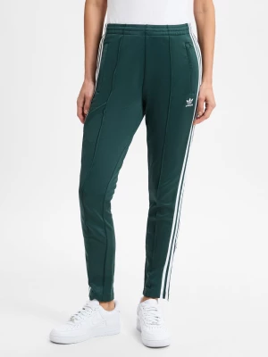 adidas Originals Damskie spodnie do biegania Kobiety Bawełna zielony wzorzysty,