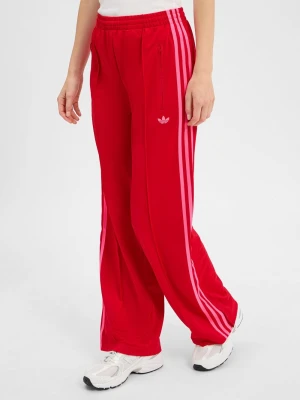 adidas Originals Damskie spodnie materiałowe - Firebird Kobiety czerwony jednolity,