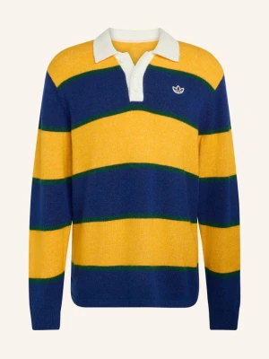 Adidas Originals Dzianinowa Koszulka W Stylu Rugby blau
