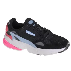 adidas Originals Falcon W EG2864, Damskie, Czarne, buty sneakers, tkanina, rozmiar: 36