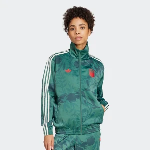 adidas Originals FIGC Track Top kobiety Komplety dresowe zielony rozmiar Odzież