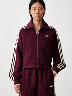 adidas Originals Firebird bluza rozpinana z bawełną damska