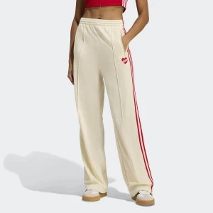 adidas Originals Firebird Loose Trainingshose kobiety Spodnie dresowe beż rozmiar Odzież