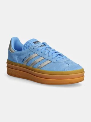 adidas Originals Gazelle Bold sneakersy kolor niebieski JI0327