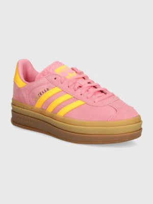 adidas Originals Gazelle Bold sneakersy kolor różowy IF4498