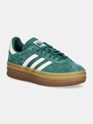 adidas Originals Gazelle Bold sneakersy kolor zielony JI0325