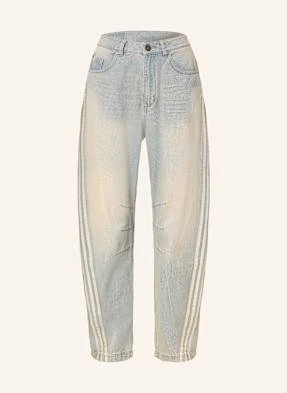 Adidas Originals Jeansy Barrel Adilenium Season 3 Banana Fited Washed Denim blau
