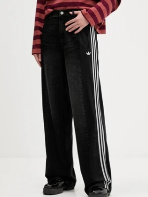 adidas Originals jeansy Denim Fb Pants damskie high waist KF2319