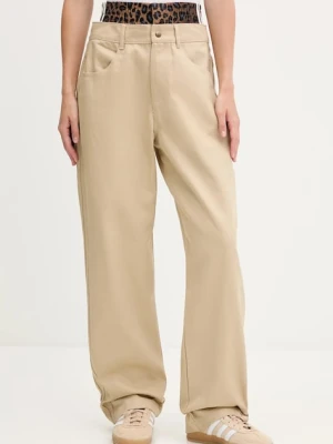 adidas Originals jeansy Firebird damskie high waist JX8760