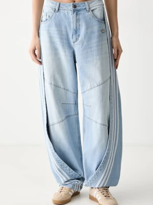adidas Originals jeansy loose damskie