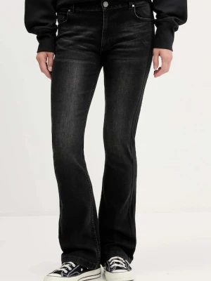 adidas Originals jeansy Slim Denim damskie medium waist KE9802