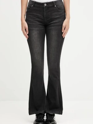adidas Originals jeansy Slim Denim damskie medium waist KE9802