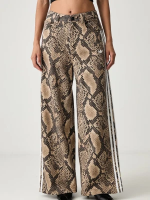 adidas Originals jeansy wide leg damskie