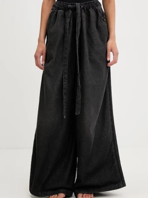 adidas Originals jeansy wide leg damskie Essentials