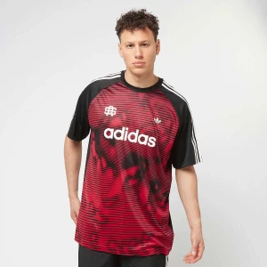 adidas Originals Jersey 3-Stripes AOP mężczyźni Jerseys czerwony rozmiar Odzież