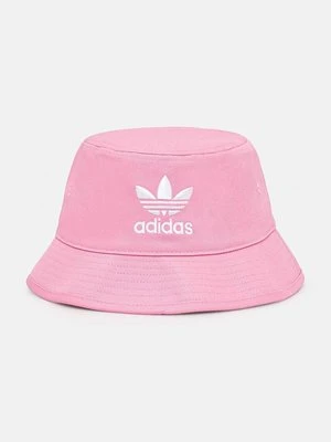 adidas Originals kapelusz bawełniany Adicolor kolor różowy bawełniany HM1678