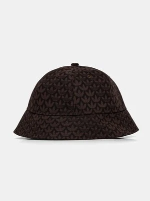 adidas Originals kapelusz MONOGRAM BUCKET kolor brązowy JD0973