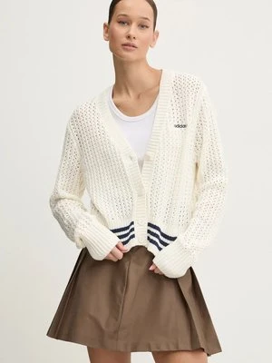 adidas Originals kardigan Cardigan damski kolor beżowy IX1049