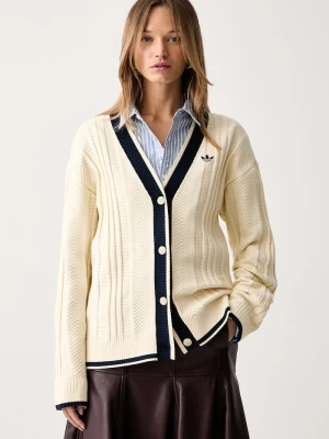 adidas Originals kardigan damski żółty