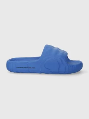 adidas Originals klapki Adilette 22 męskie kolor niebieski