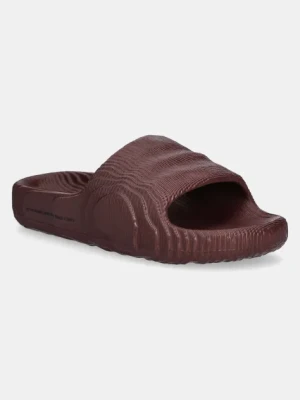 adidas Originals klapki Adilette 22 W damskie kolor bordowy JH9691