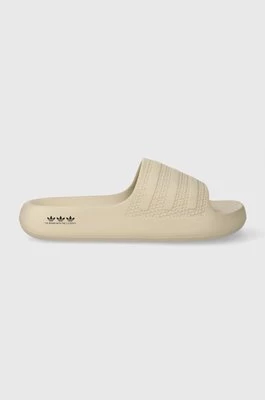 adidas Originals klapki Adilette Ayoon damskie kolor beżowy GX7064