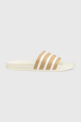 adidas Originals klapki Adilette GY2102 męskie kolor beżowy GY2102-MAGBEI/WHT