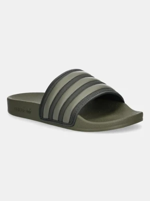adidas Originals klapki Adilette męskie kolor zielony JR3624