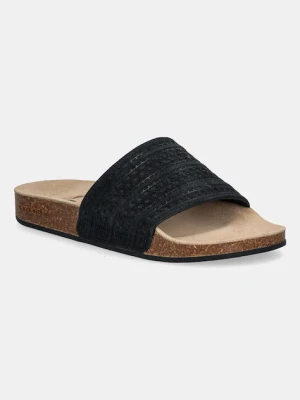 adidas Originals klapki zamszowe Adilette RS kolor czarny JR3596