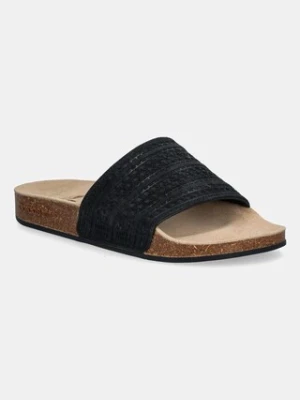 adidas Originals klapki zamszowe Adilette RS kolor czarny JR3596