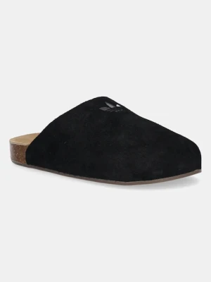 adidas Originals klapki zamszowe Adimule kolor czarny JQ4367